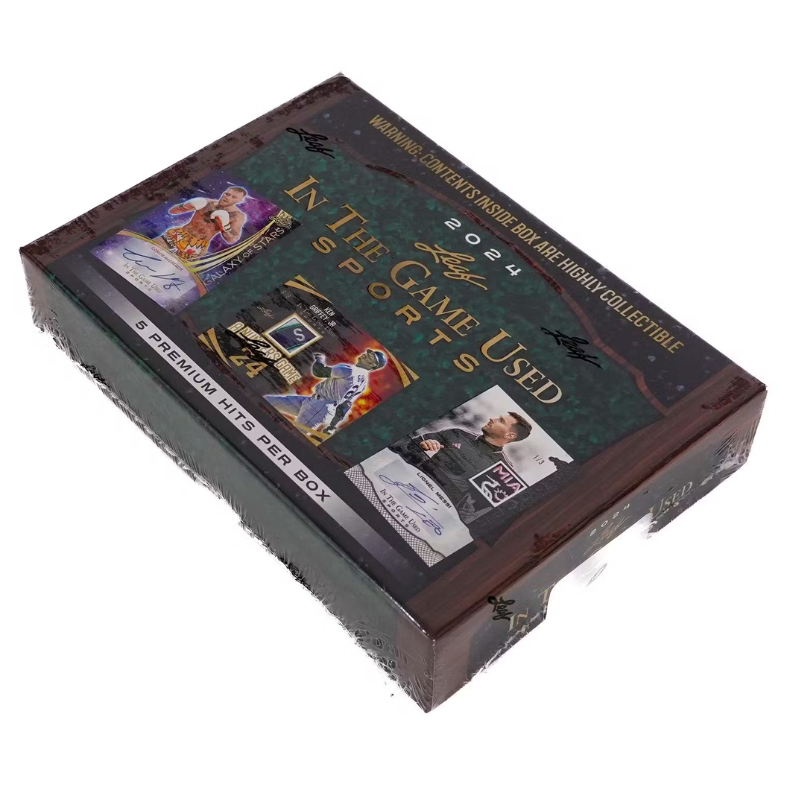 2024 Leaf In The Game Used Sports Box