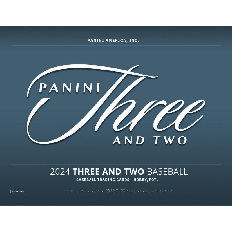 2024 Panini Three & Two Baseball Hobby Box