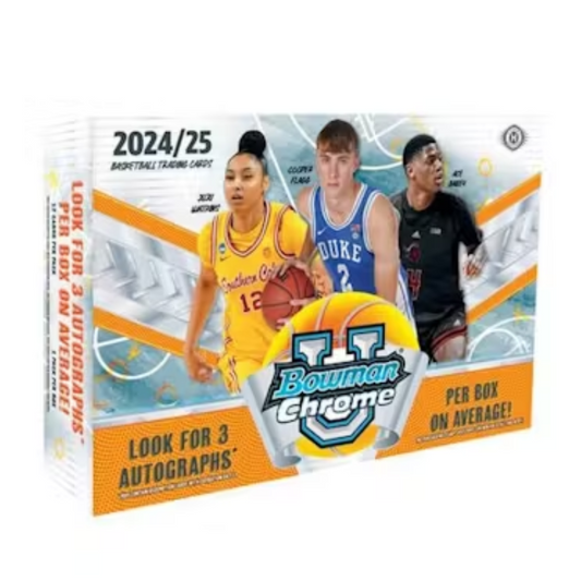 2024/25 Bowman Chrome University Basketball Breaker's Delight Box