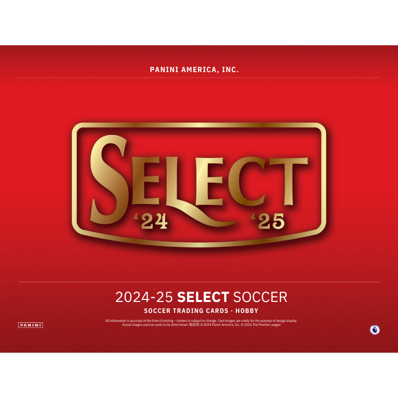 2024/25 Panini Select Premier League Soccer Hobby Box