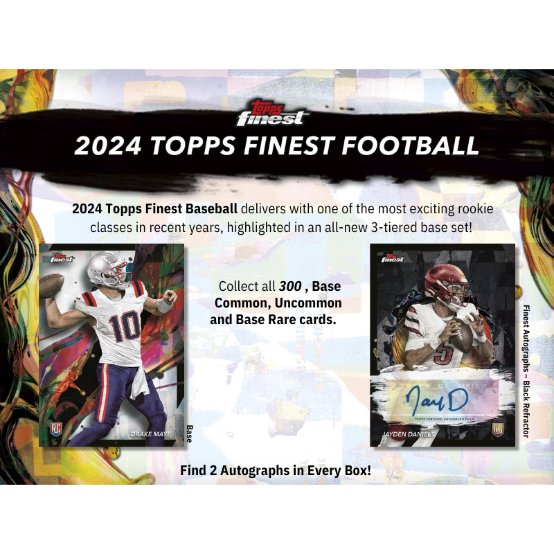 2024 Topps Finest Football Hobby Box