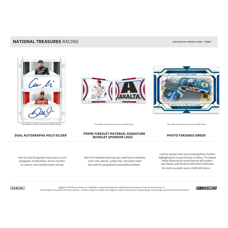 2024 Panini National Treasures Racing Hobby Box