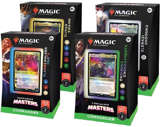MTG Commander Masters Commander Decks [Set of 4]
