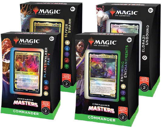 MTG Commander Masters Commander Decks [Set of 4]